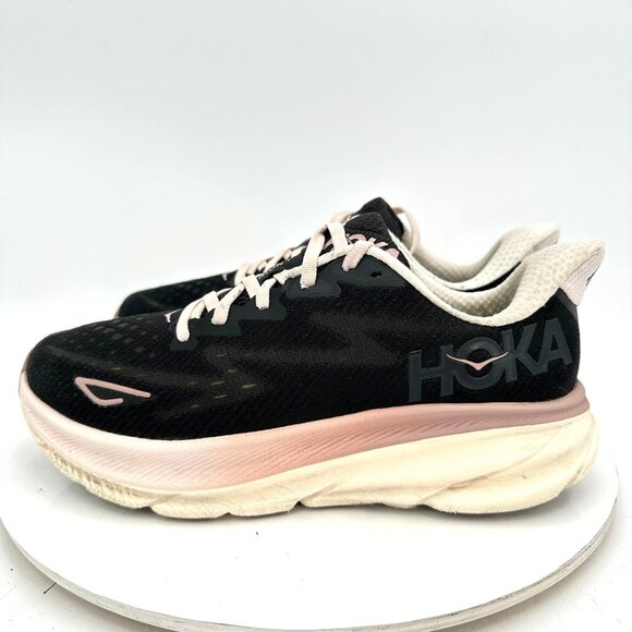 Hoka One One Clifton 9 Women Size 8.5B 1127896-ONQ Obsidian Quartzite Shoes - Picture 1 of 11